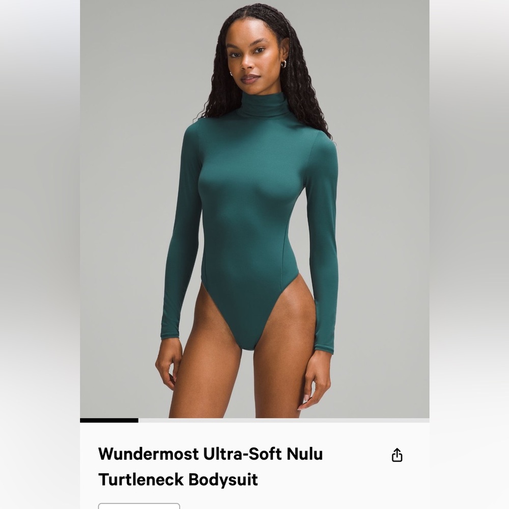 Lululemon Wundermost turtleneck bodysuit NWT